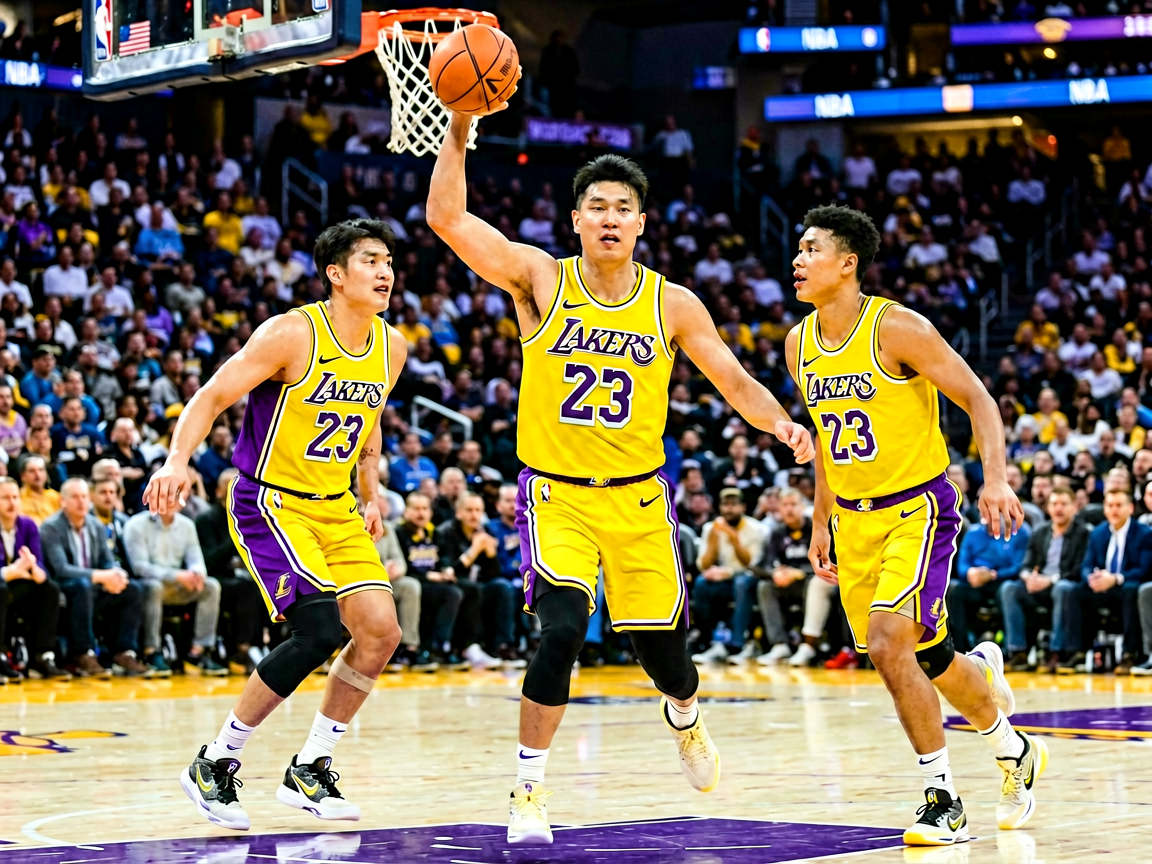 NBA季后赛湖人队关键战役精彩瞬间
